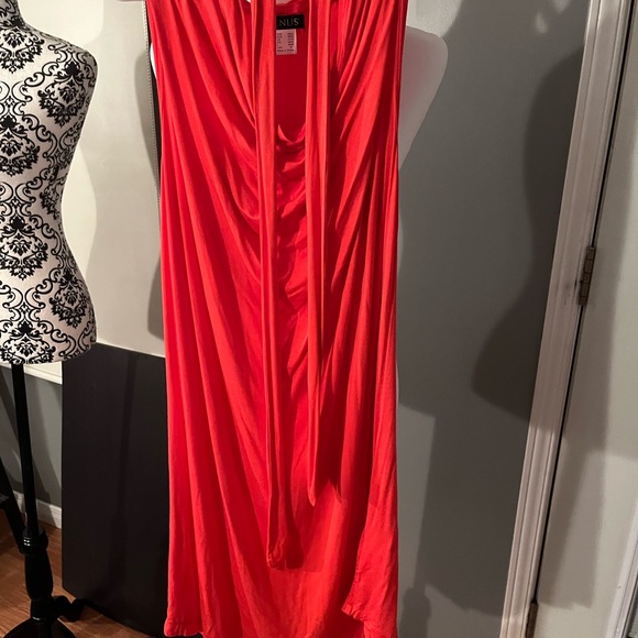 VENUS DARK ORANGE DRESS SIZE MEDIUM - Picture 8 of 10